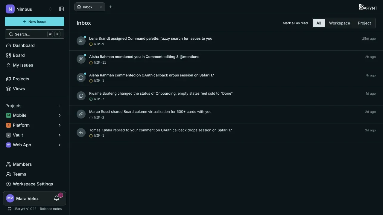 The inbox